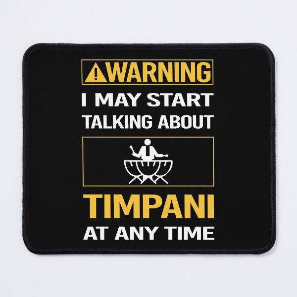 Item preview, Funny Warning Timpani designed and sold by FulviaContreras.