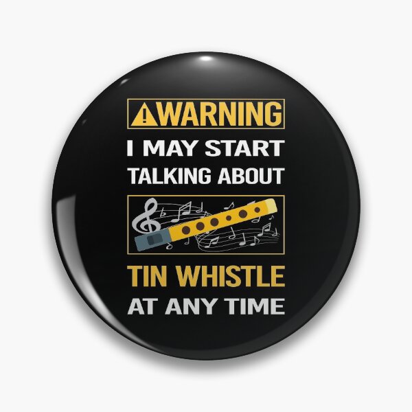 Item preview, Funny Warning Tin Whistle Flageolet designed and sold by FulviaContreras.