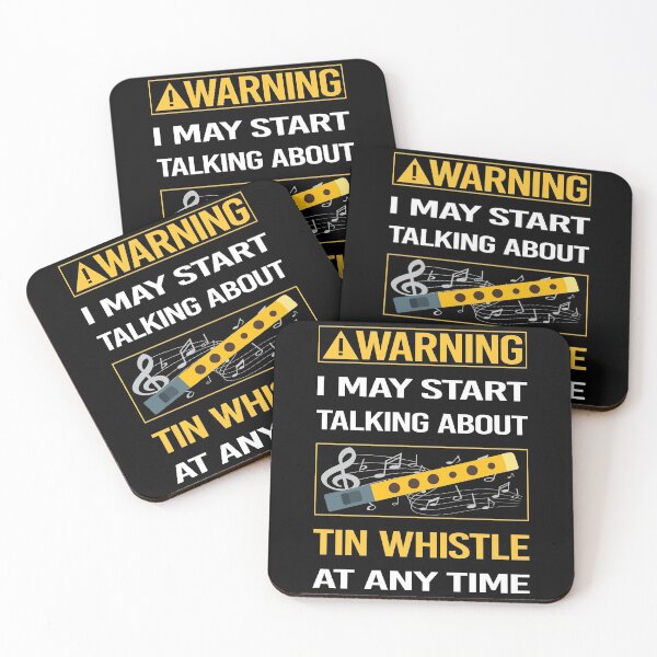 Item preview, Funny Warning Tin Whistle Flageolet designed and sold by FulviaContreras.