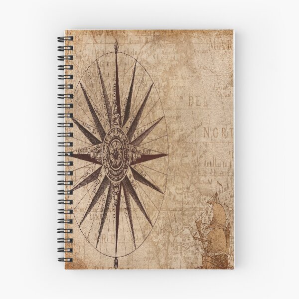 Item preview, Vintage nautical map interesting wall art designed and sold by Areashor.