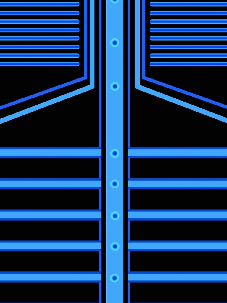 Stripe Art - Blue by vkdezine