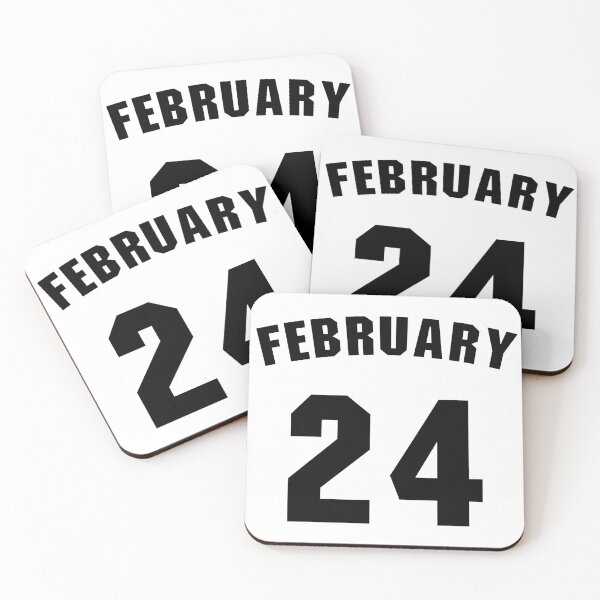 Item preview, Date of birth  24 February birthday gift sport design designed and sold by Panya-Design.