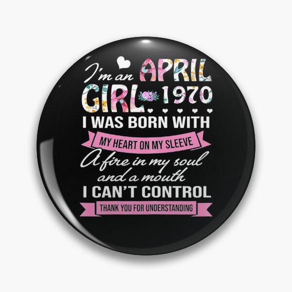 Item preview,  Awesome Since 1970 51st Birthday I m A April Girl 1970  designed and sold by ThomasinaGreen.