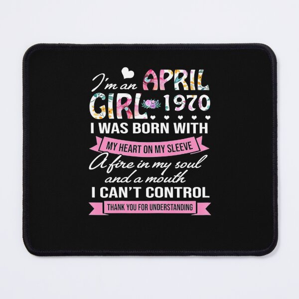 Item preview,  Awesome Since 1970 51st Birthday I m A April Girl 1970  designed and sold by ThomasinaGreen.