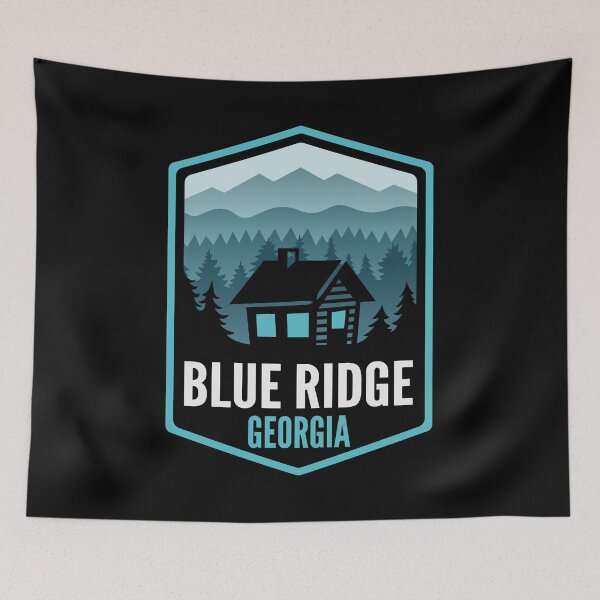Item preview, Blue Ridge Georgia Mountain Town Cabin designed and sold by HalpinDesign.