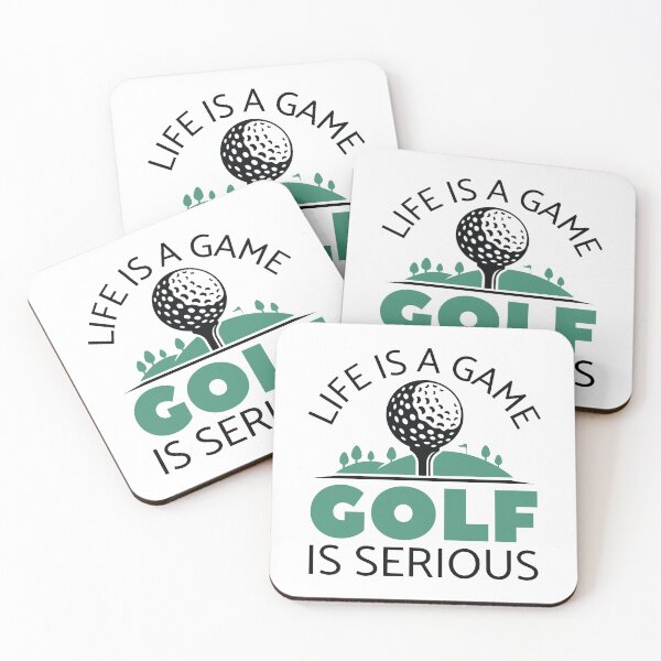 Item preview, Life Is A Game Golf Is Serious designed and sold by cherrific.