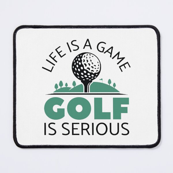 Item preview, Life Is A Game Golf Is Serious designed and sold by cherrific.