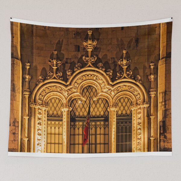 Item preview, Jeronimos Monastery At Night - 6 ©  designed and sold by © Hany G. Jadaa © Prince John Photography.