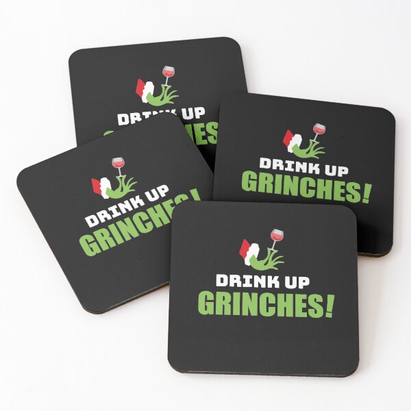 Item preview, Drink Up Grinches Funny Christmas designed and sold by FalconPie.