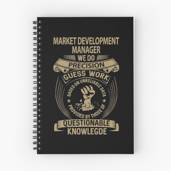 Item preview, Market Development Manager T Shirt - We Do Precision Job Gift Item Tee designed and sold by smueller39.