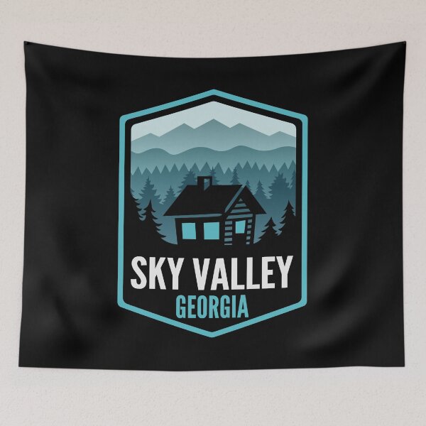 Item preview, Sky Valley Georgia Mountain Town Cabin designed and sold by HalpinDesign.