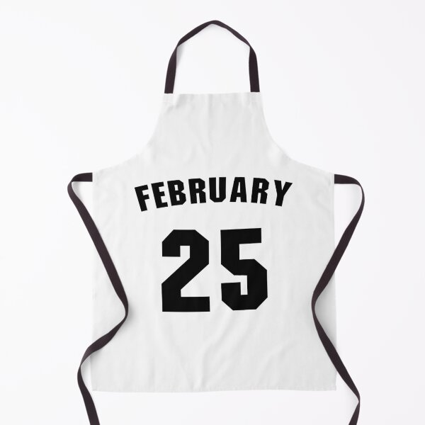 Item preview, Date of birth 25 February birthday gift sport design designed and sold by Panya-Design.