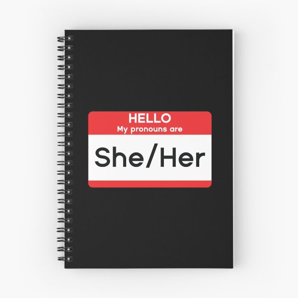 Item preview, Hello My Pronouns are She/Her designed and sold by MSA-42.