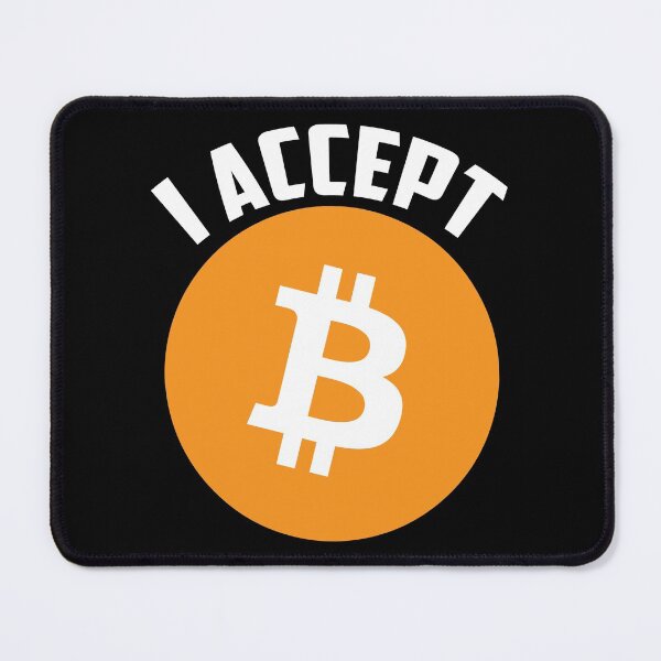Item preview, I Accept Bitcoin designed and sold by Anthony Joseph Latorre.