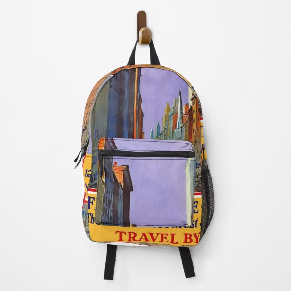 Item preview, Fifth Avenue New York USA Vintage Retro Travel Empire State Building Manhattan NYC Landscape designed and sold by Vintage Mag.