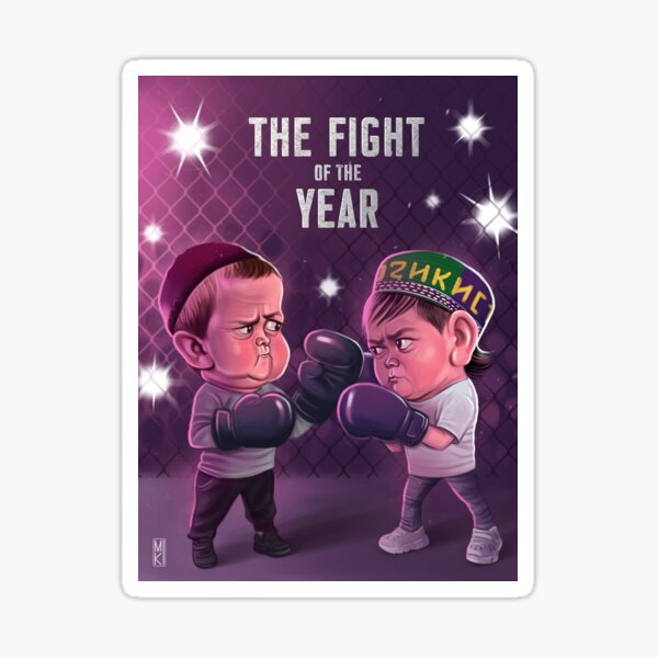 THE FIGHT OF THE YEAR: HASBULLA VS ABDU ROZIK Sticker