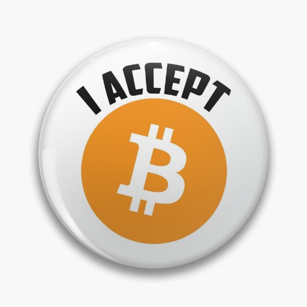 Item preview, I Accept Bitcoin designed and sold by Anthony Joseph Latorre.