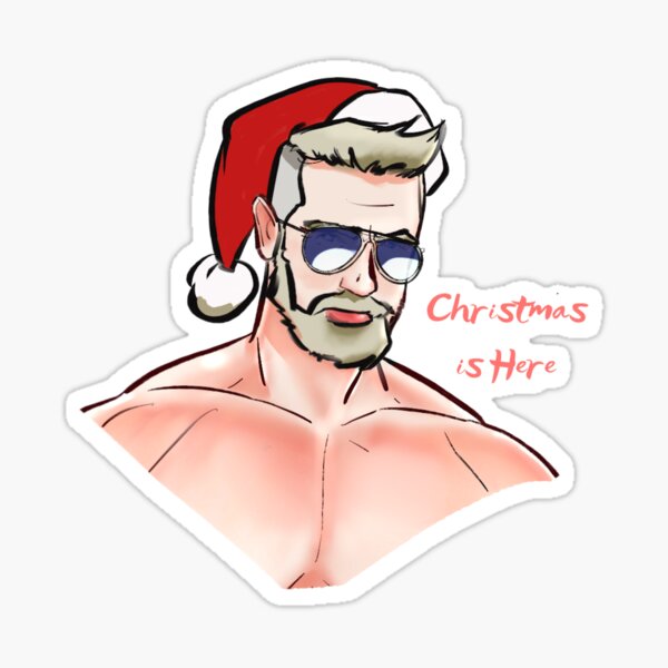 Christmas is here Sticker