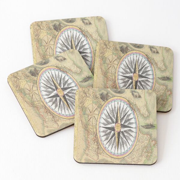 Item preview, Vintage world map nautical  designed and sold by Areashor.