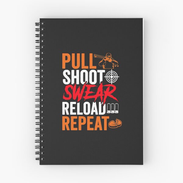 Item preview, Pull Shoot Swear Reload Repeat - Skeet Shooting Trap Men designed and sold by JeffreyMCombs.