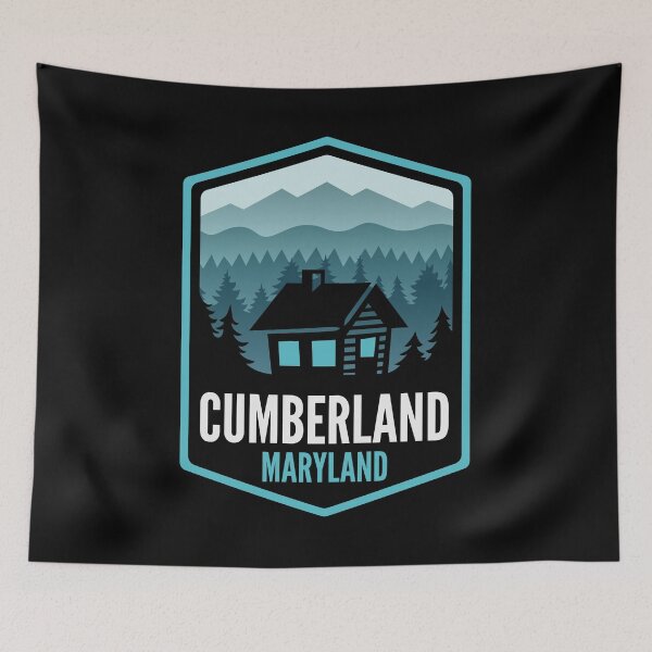 Item preview, Cumberland Maryland Mountain Town Cabin designed and sold by HalpinDesign.