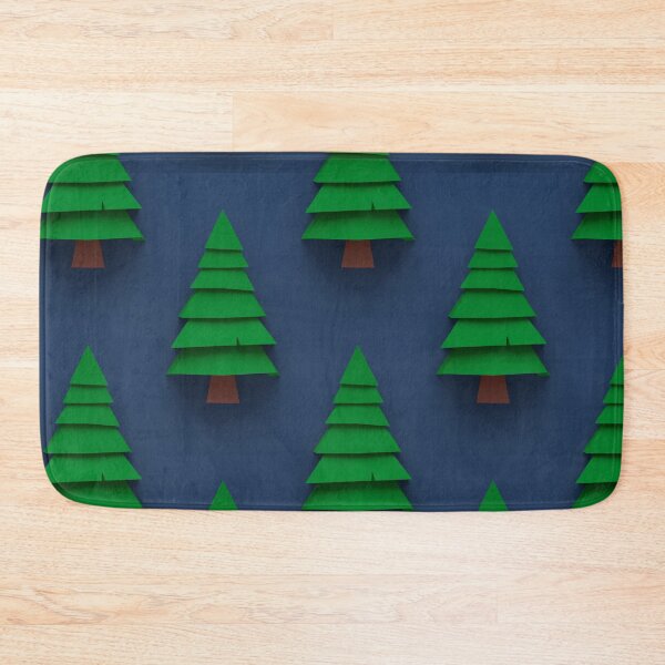 Item preview, Minimalistic Pine Tree Pattern designed and sold by XyzYzxZxyStudio.