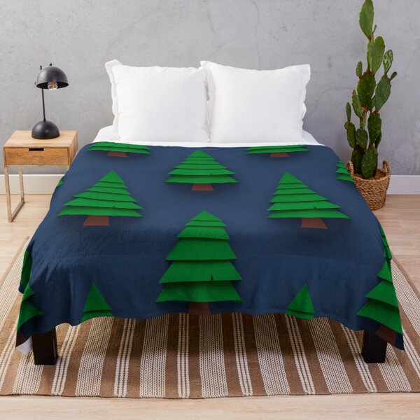 Item preview, Minimalistic Pine Tree Pattern designed and sold by XyzYzxZxyStudio.