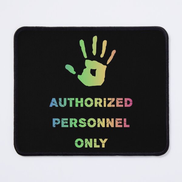 Item preview, Authorized Personnel Only Rainbow Sign designed and sold by pallkris.