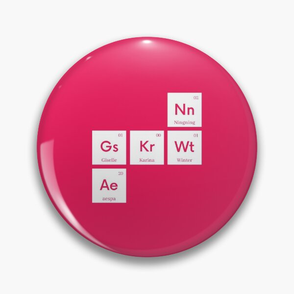 Item preview, aespa Periodic Table designed and sold by helloharu.