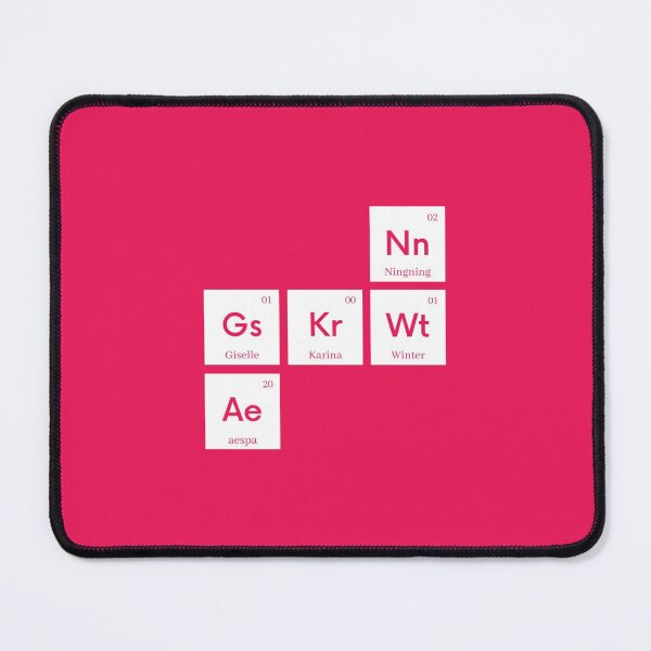 Item preview, aespa Periodic Table designed and sold by helloharu.