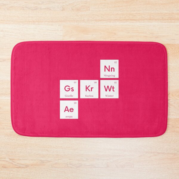 Item preview, aespa Periodic Table designed and sold by helloharu.