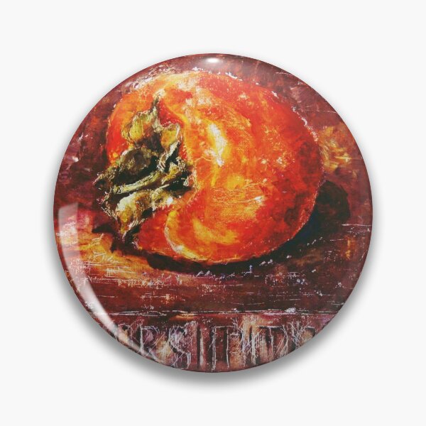 Item preview, Persimmon painting designed and sold by BeeTartprints.