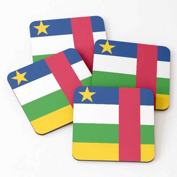 Item preview, Central African Republic Flag designed and sold by WorldFlagCo.