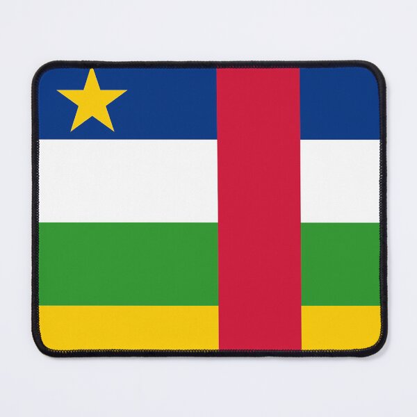 Item preview, Central African Republic Flag designed and sold by WorldFlagCo.