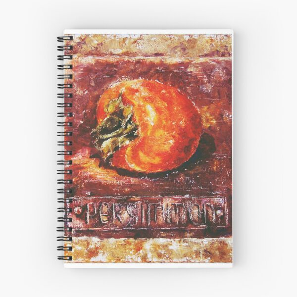 Item preview, Persimmon painting designed and sold by BeeTartprints.