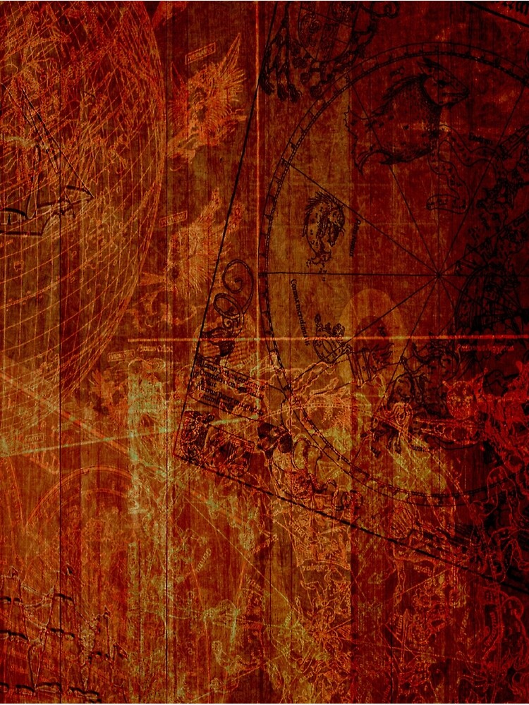 "Vintage nautical map" Poster for Sale by Areashor Redbubble