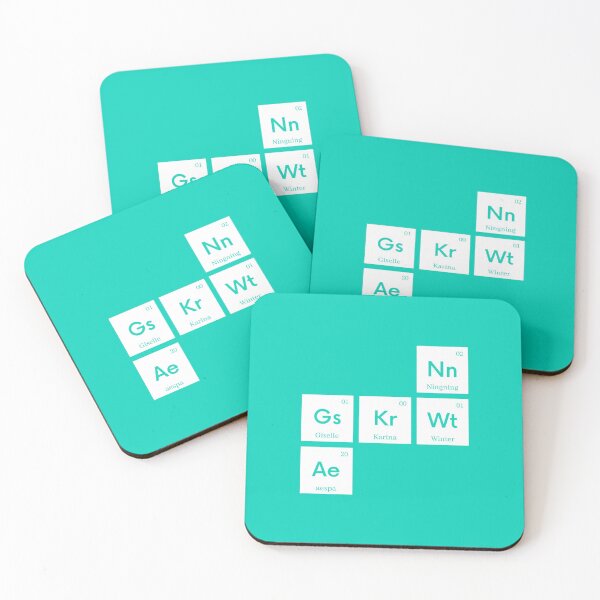 Item preview, aespa Periodic Table designed and sold by helloharu.