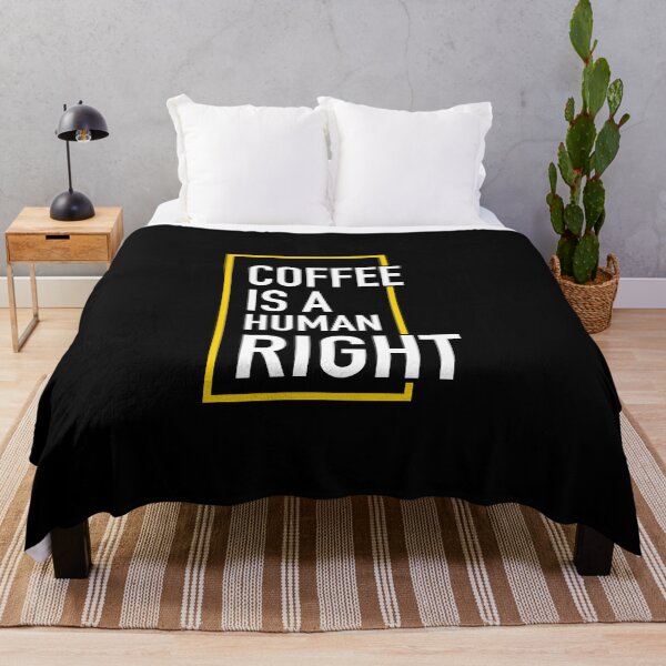 Item preview, coffee is a human right designed and sold by damithez.