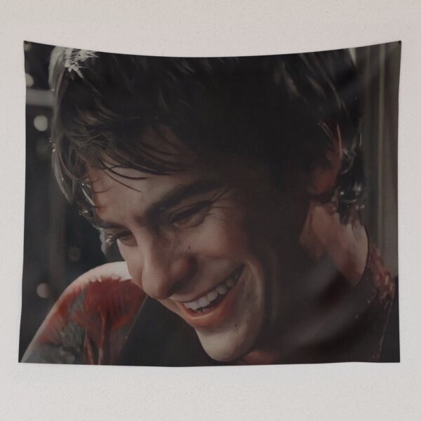 Item preview, Cute Andrew Garfield smiling design designed and sold by Estella Carterson.