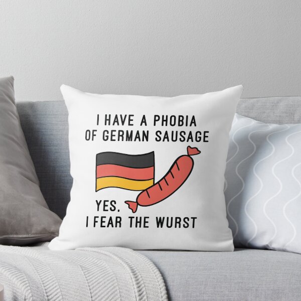 Item preview, I Have A Phobia Of German Sausage designed and sold by cherrific.