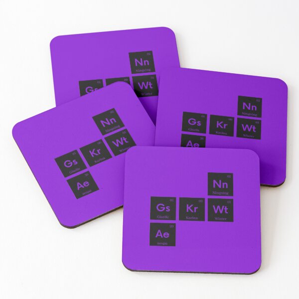 Item preview, aespa Periodic Table designed and sold by helloharu.
