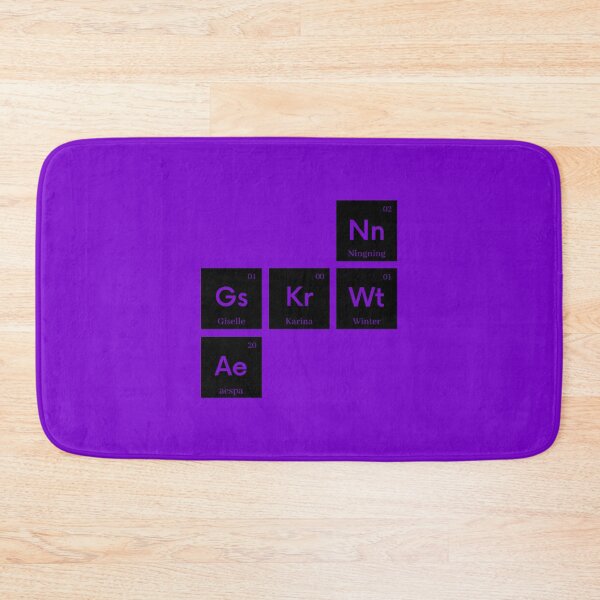 Item preview, aespa Periodic Table designed and sold by helloharu.