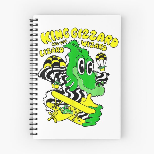 Item preview, King Funny Gizzard The Lizard Gift Wizard designed and sold by JakeWaihape.