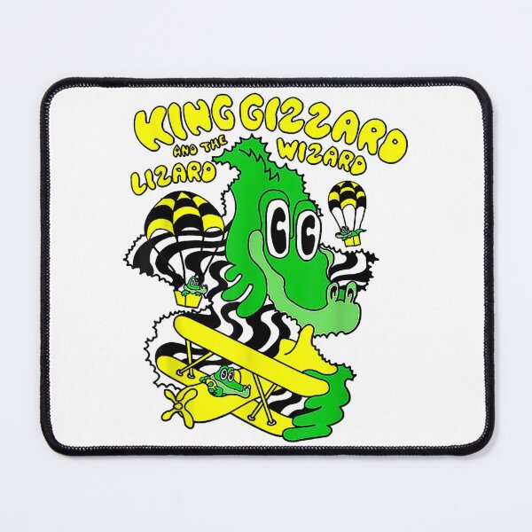 Item preview, King Funny Gizzard The Lizard Gift Wizard designed and sold by JakeWaihape.