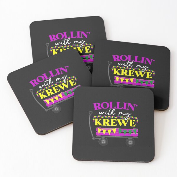 Item preview, Rollin' With My Krewe Mardi Gras New Orleans Louisiana designed and sold by JeffreyMCombs.
