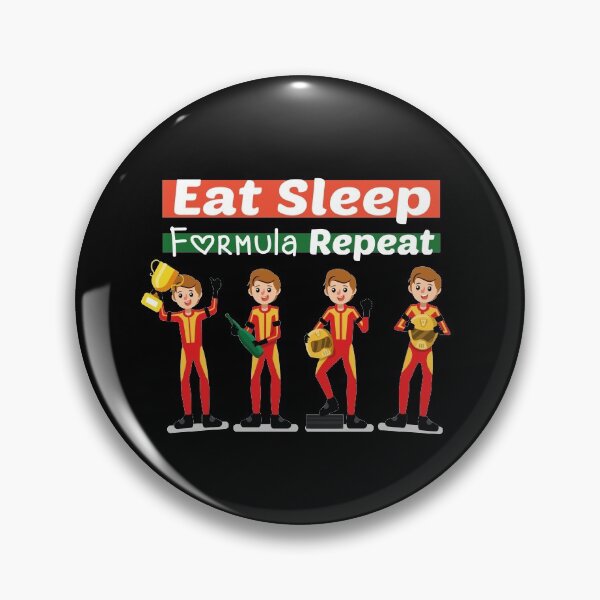 Item preview, Eat Sleep Formula Repeat Classic TShirt  designed and sold by todoAwesome.