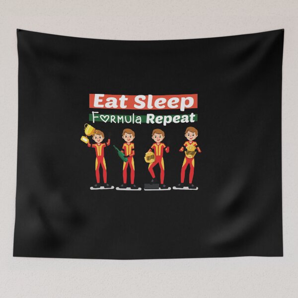 Item preview, Eat Sleep Formula Repeat Classic TShirt  designed and sold by todoAwesome.