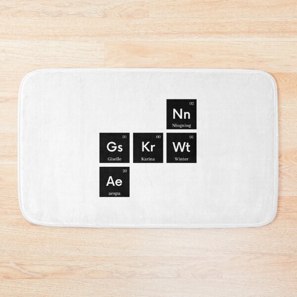 Item preview, aespa Periodic Table designed and sold by helloharu.
