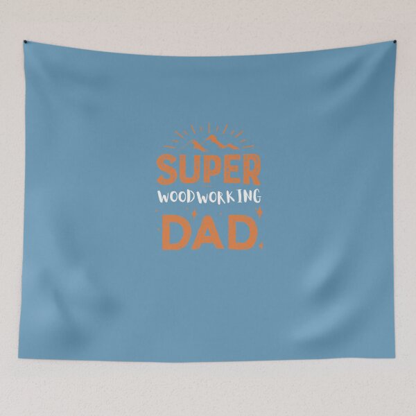 Item preview, Super Woodworking Dad -  Woodworking Carpentry Fun Graphic - Fun Woodworking Gifts  designed and sold by WoodWorkingInc.