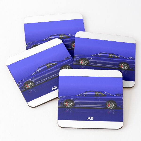Item preview, Nissan Skyline GTR R34 Nismo Vspec Bayside Blue @aj_works1 designed and sold by AJ Works ..